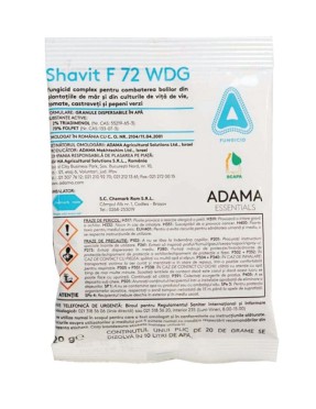 Fungicid sistemic Shavit F 72 WDG 20 g