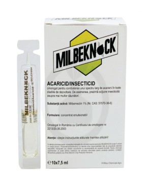 Insecto-acaricid Milbeknock 7,5 ml 