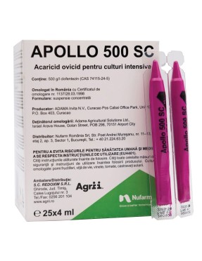 Insecto-acaricid Apollo 500 SC 4 ml